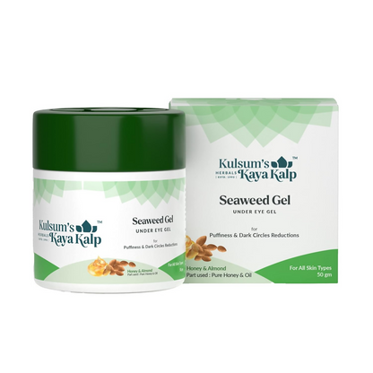 Kulsum's Kaya Kalp Seaweed Gel For Under Eye Dark Circle & Puffiness Reduction