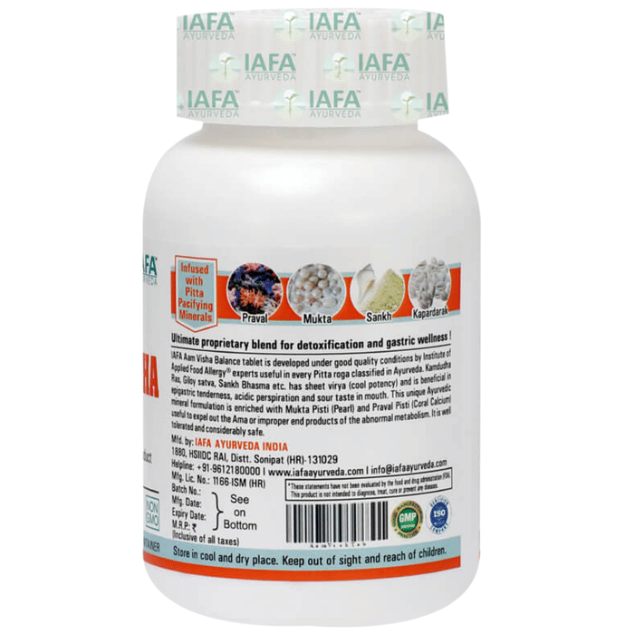 Iafa Ayuveda Aam Visha Balance Tablets