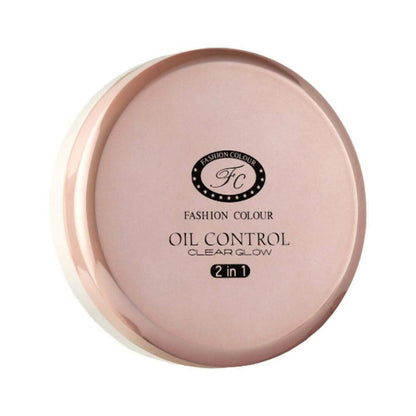 Fashion Colour Oil Control Clear Glow 2 in 1 Powder-Shade 03