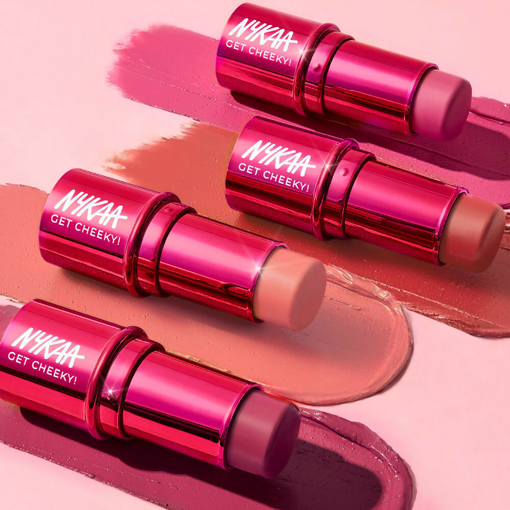 Nykaa Cosmetics Get Cheeky Blush Stick - Rosy Rush